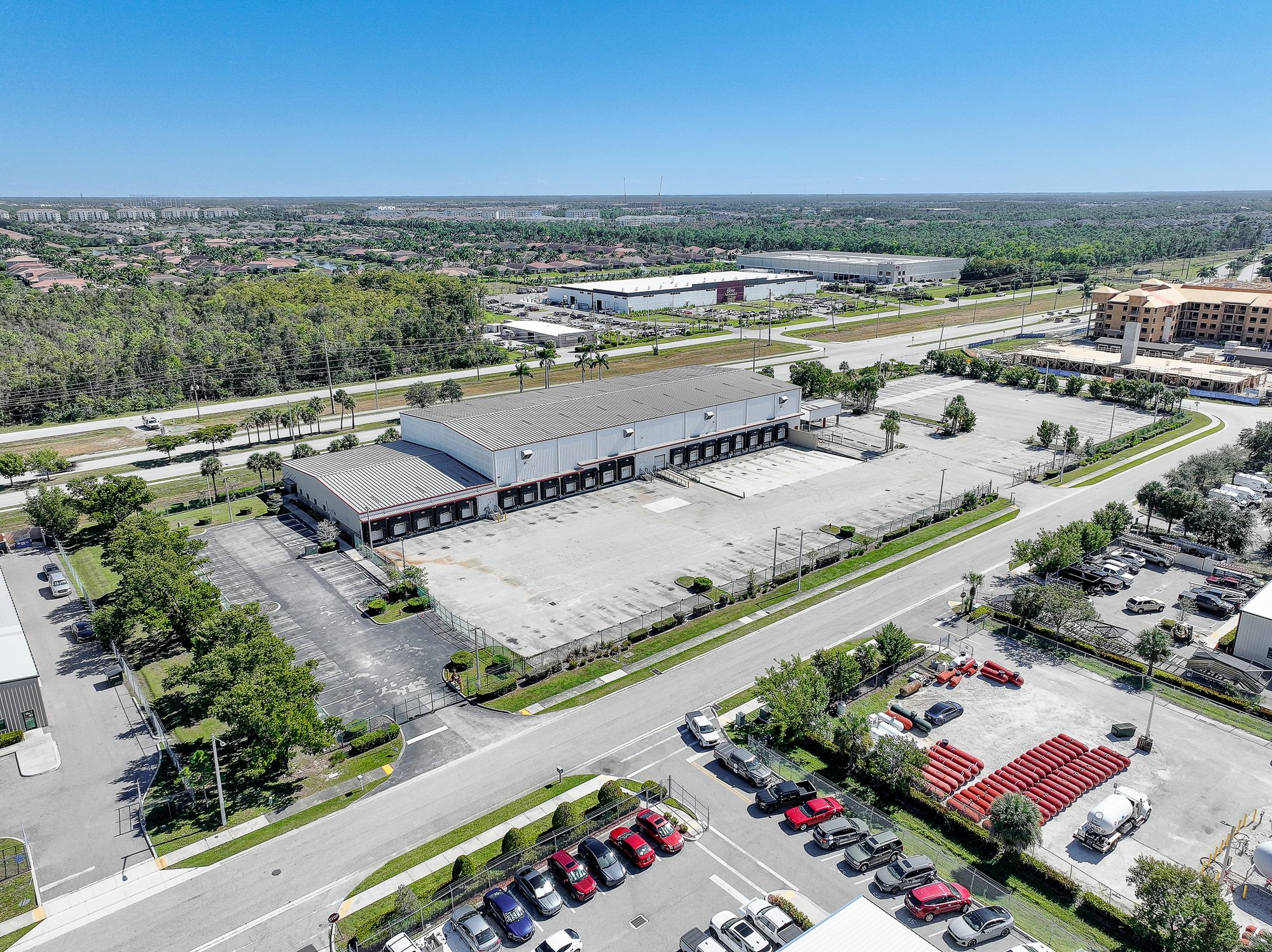 Industrial site at 3843 Ironbridge Boulevard, Fort Myers, Florida